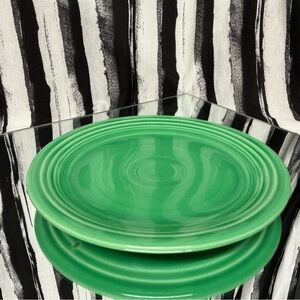 Vintage HLC Fiesta Ware Salad Plate Green 7-1/4"